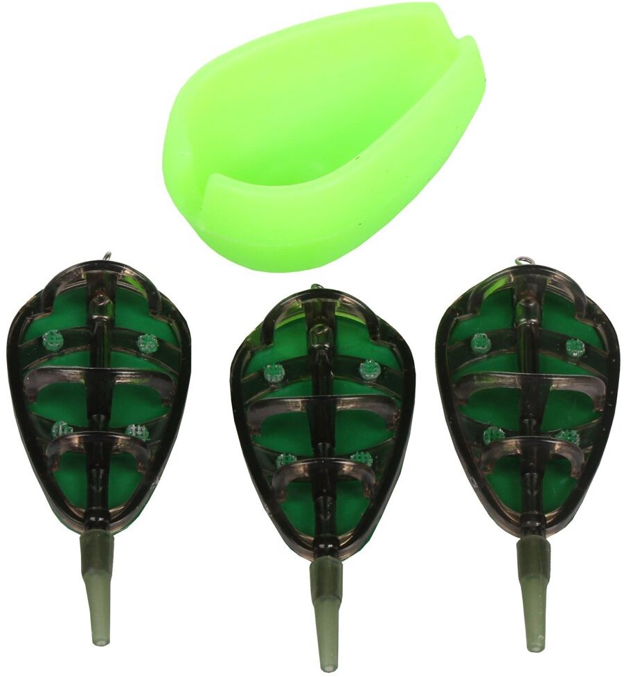 Merco Bait Feeder Set method feeder krmítko s formičkou, 6 sad