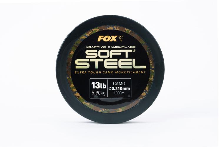 Fox Adaptive Camouflage Soft Steel 1000 m, 0,31 mm, 13 lb