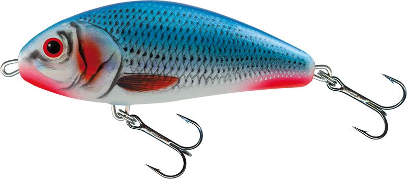 Salmo Fatso Floating 12 cm, Bleeding Blue Shad