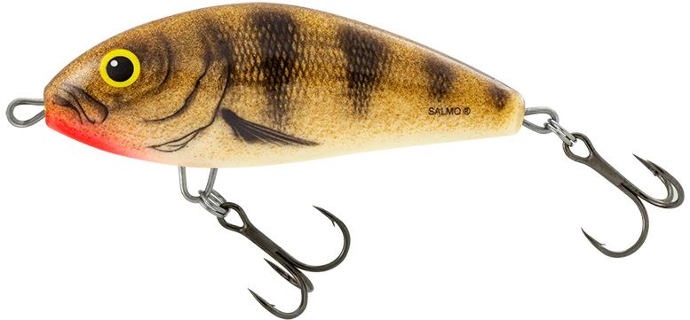 Salmo Fatso Floating 12 cm, Emerald Perch
