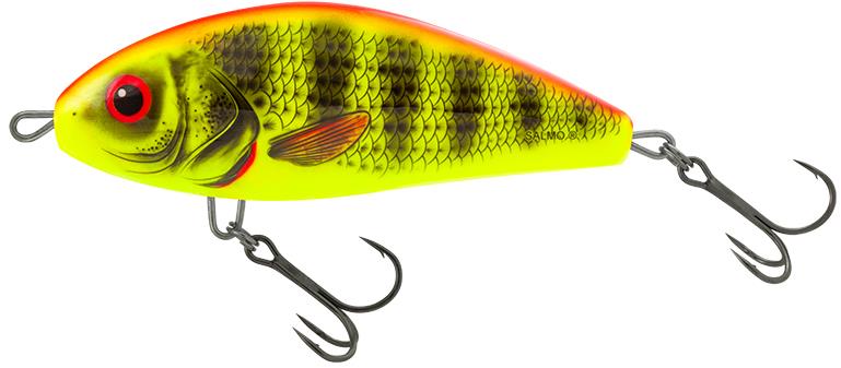 Salmo Fatso Sinking 12 cm, Bright Perch
