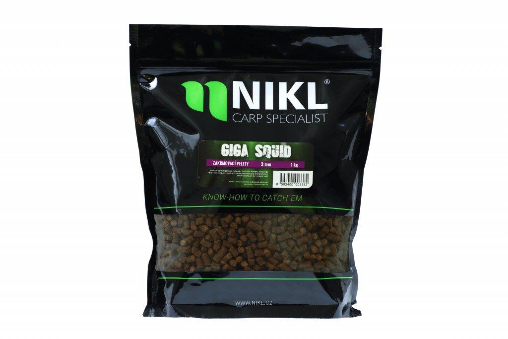Nikl Pelety Giga Squid, 1 kg ,3 mm