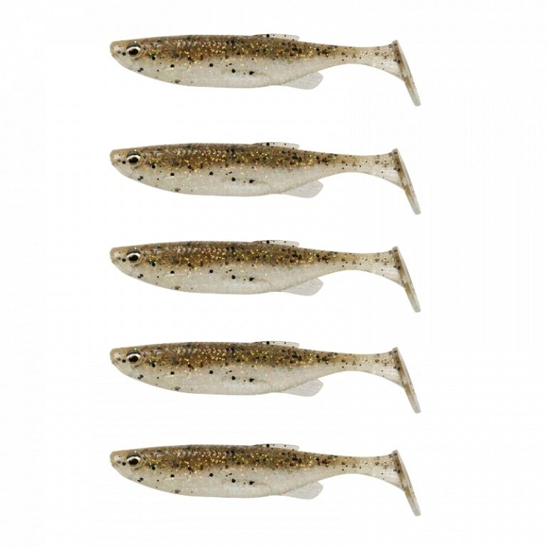 Savage Gear Fat Minnow T-Tail 10,5 cm, 11 g, Holo Baitfish, 5 ks