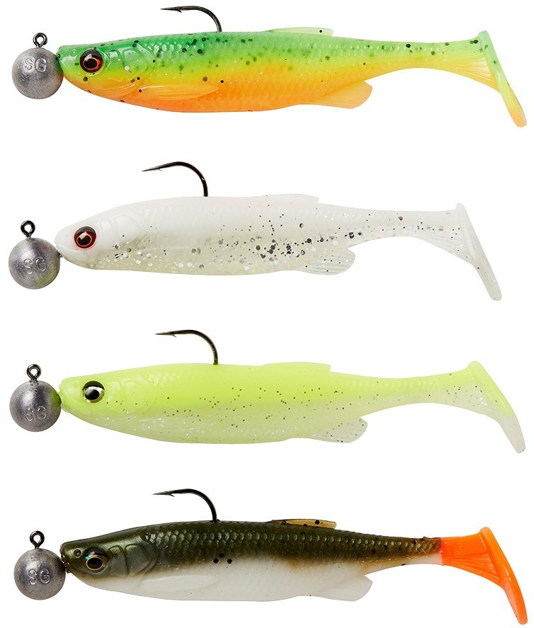 Savage Gear Fat Minnow T-Tail RTF S 9 cm, 7 g, Dark Water Mix