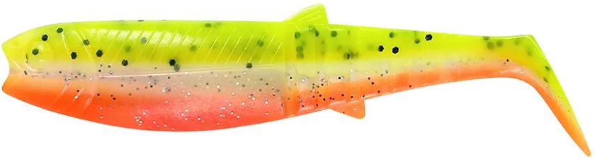 Savage Gear Cannibal Shad 10 cm, 9 g, Lemon Cracker Fluo, 5 ks