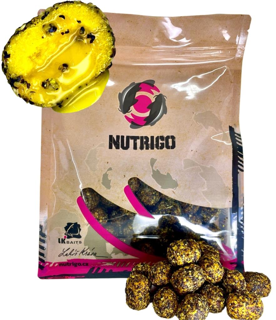 LK Baits Nástraha Nutrigo FEED-EX Honey Rape 800 g 20 mm