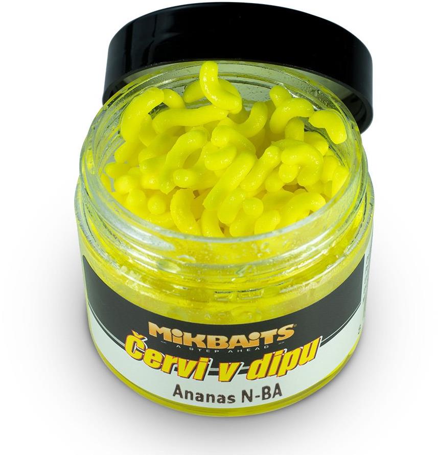 Mikbaits Červi v dipu Ananas N-BA 50 ml