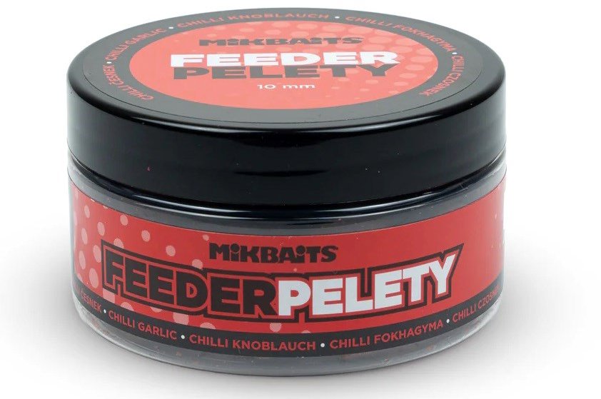 Mikbaits Feeder Pelety Chilli Česnek 100 ml 10 mm