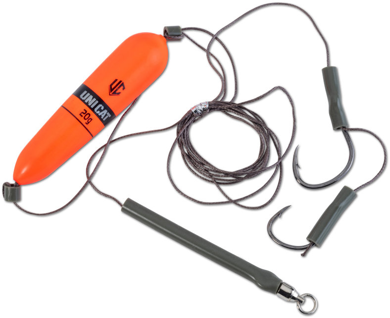 Saenger Uni Cat Návazec Subfloat Hair Rig SX-67 5/0 + 2/0