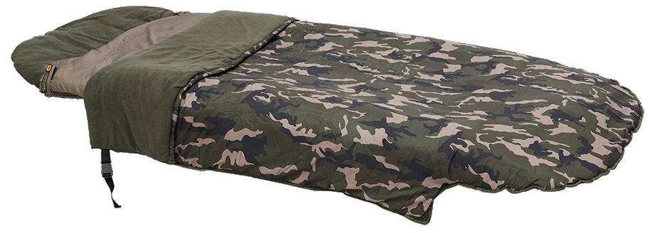 Prologic Element Comfort Sleeping Bag + Thermal Camo Cover, s přehozem