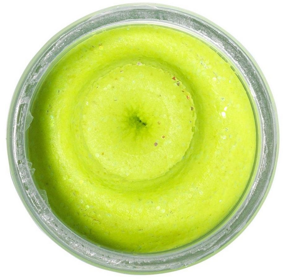 Berkley Těsto Powerbait Natural Glitter Trout Dough Garlic Chartreuse 50 g