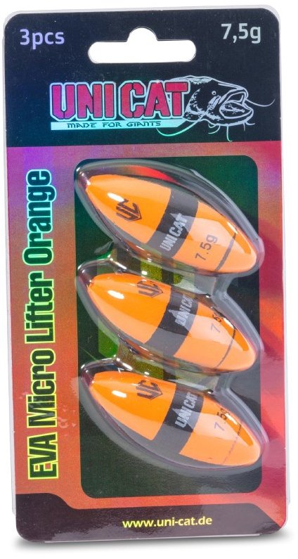 Uni Cat Podvodní splávek EVA Micro Lifter Orange 1,5 g 3 ks