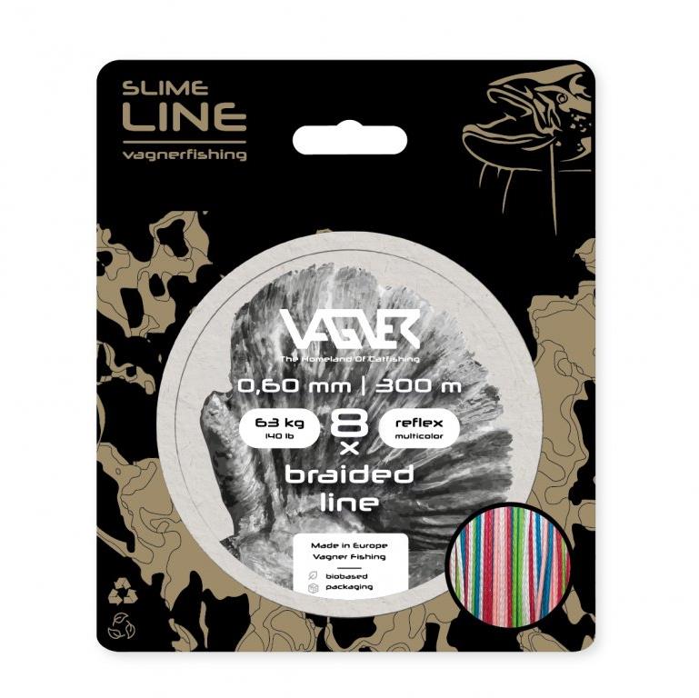 Vagner Braided Line Reflex Multicolor 300m 0,60mm 63kg