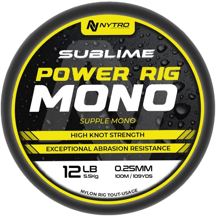 Nytro Sublime Power Rig Mono 100 m 0,23 mm 4,38 kg