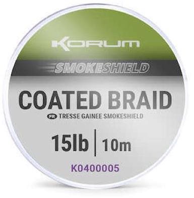 KORUM Šňůrka Smokeshield Coated Braid 10 m, 15 lb