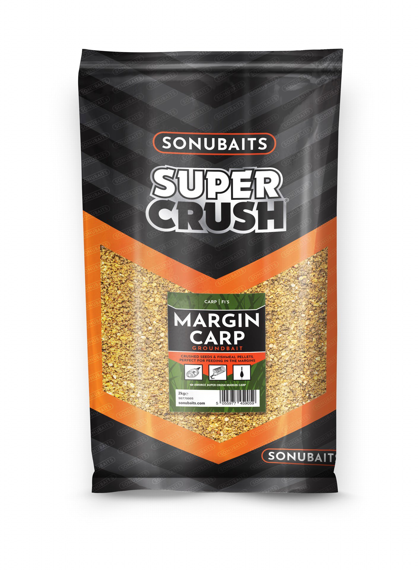 Sonubaits Vnadící směs Supercrush Margin Carp 2 kg