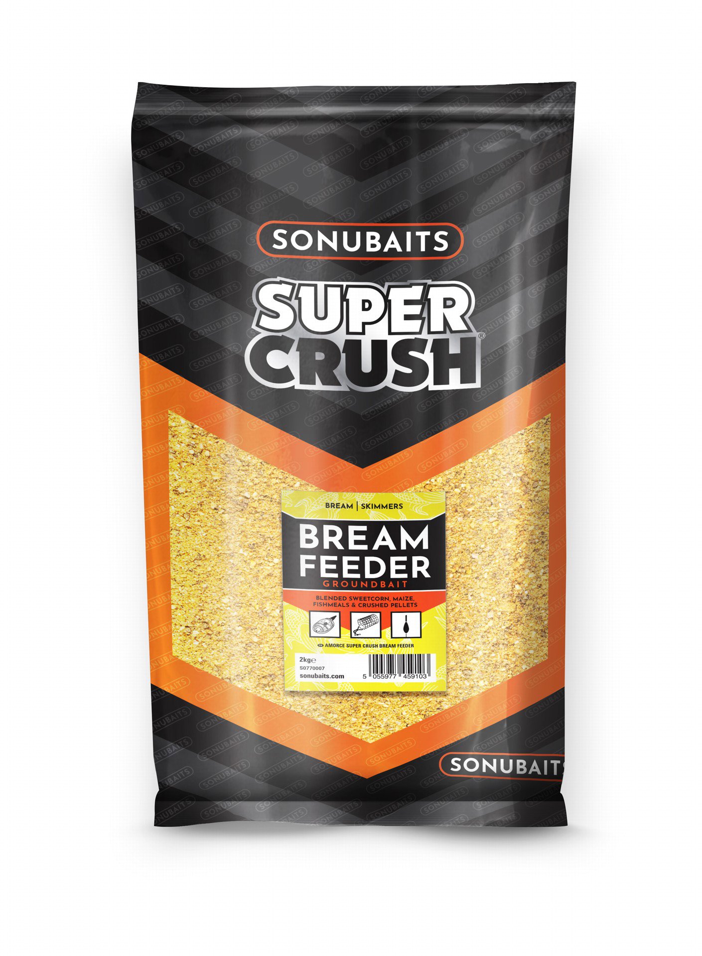 Sonubaits Vnadící směs Supercrush Bream Feeder 2 kg