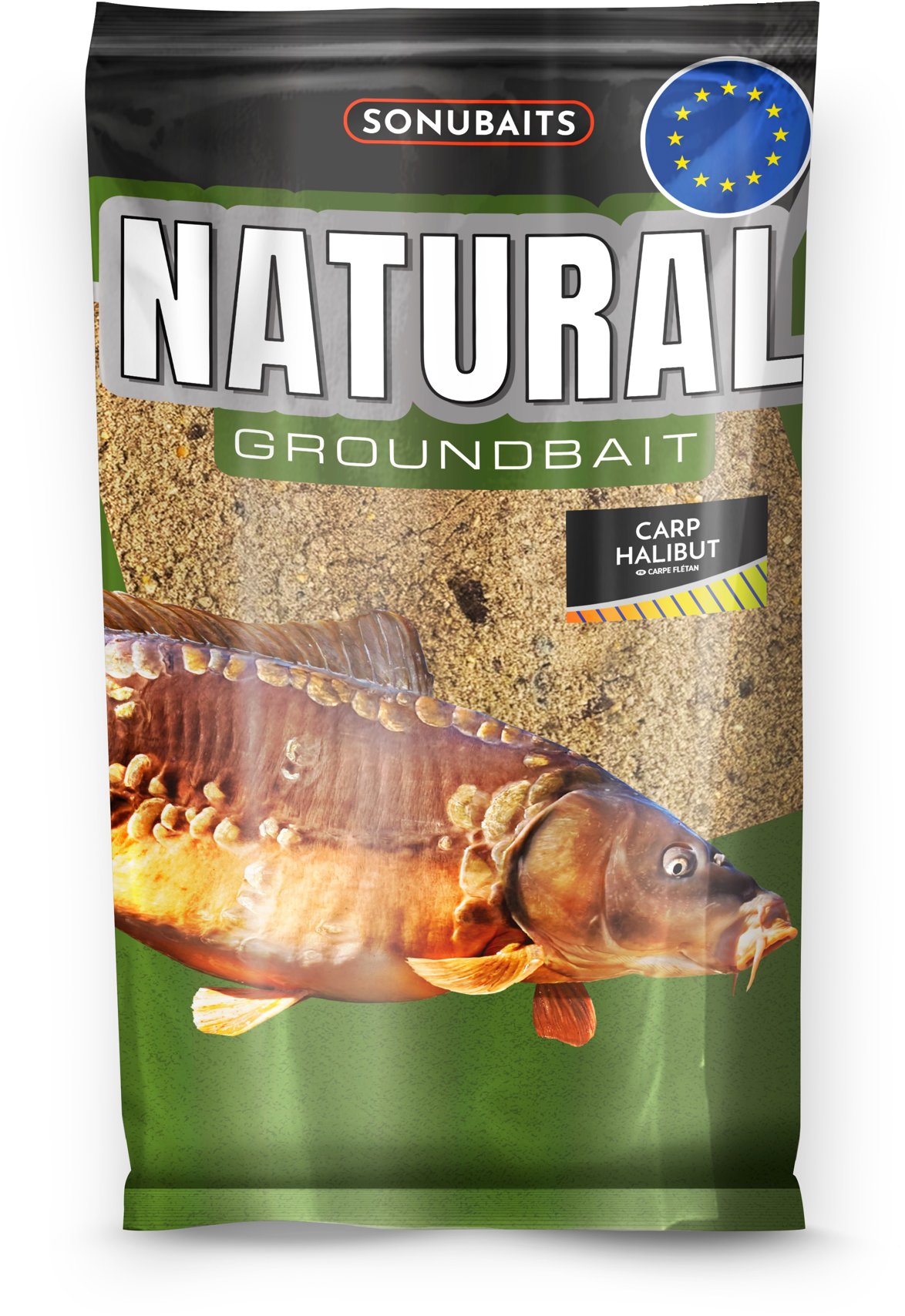 Sonubaits Vnadící směs Natural Carp Halibut 1 kg