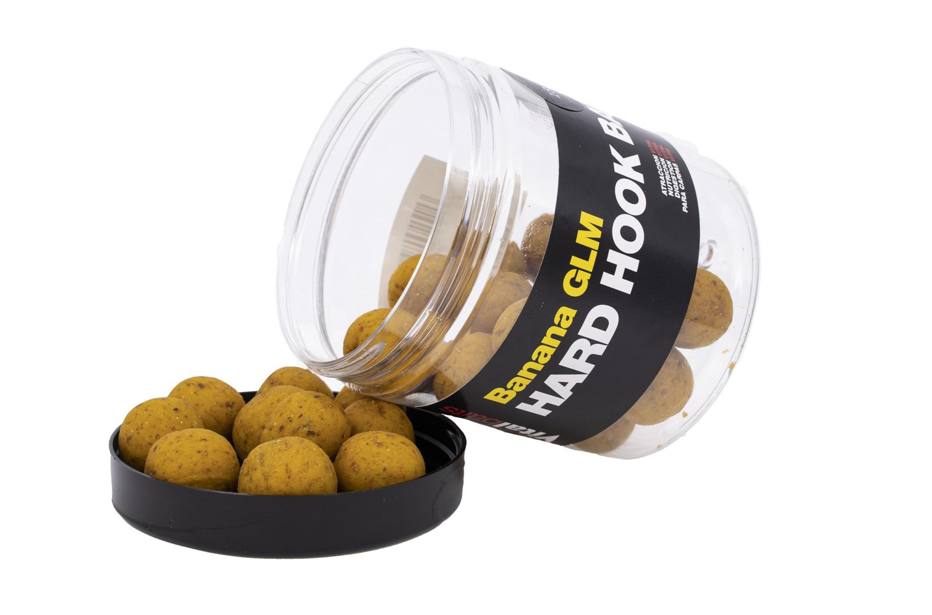 Vitalbaits Hard Hook Bait Banana GLM 100 g 24 mm