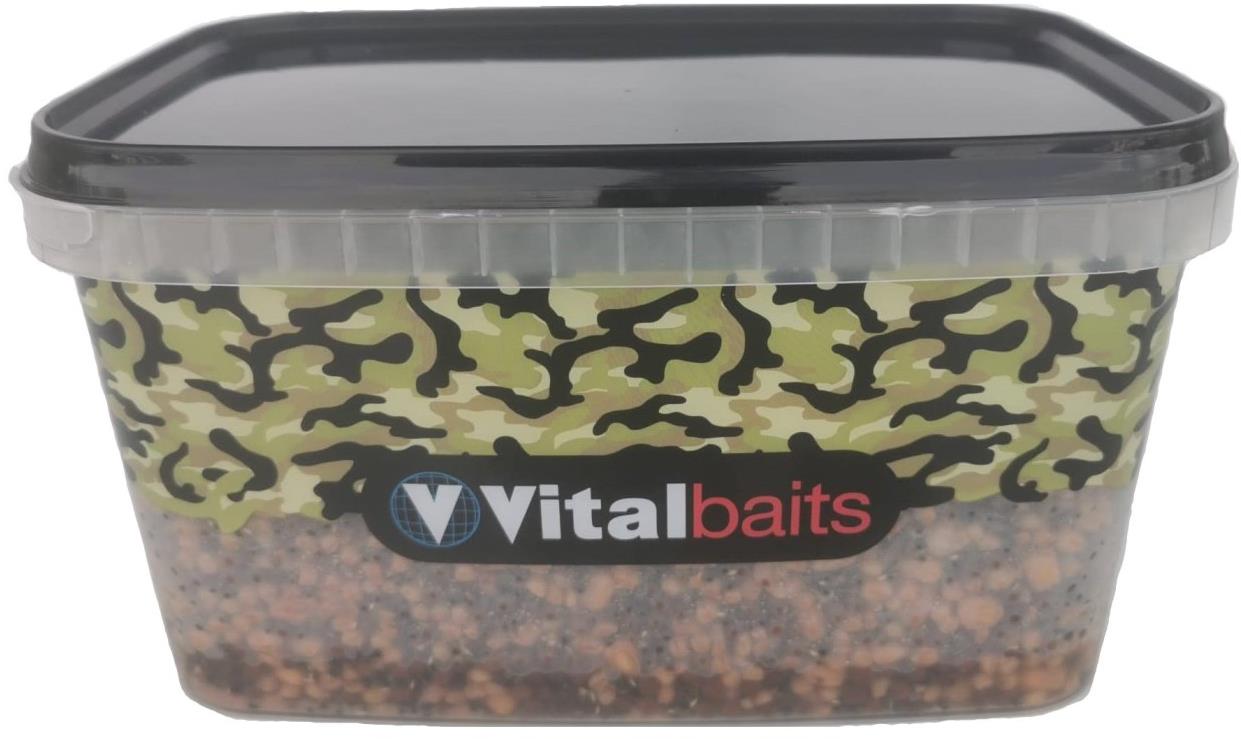 Vitalbaits Prepared Particles Mix Bucket 3 kg