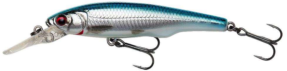 Savage Gear Wobler Gravity Twitch MR 9,5 cm 15 g Suspending Blue Chrome