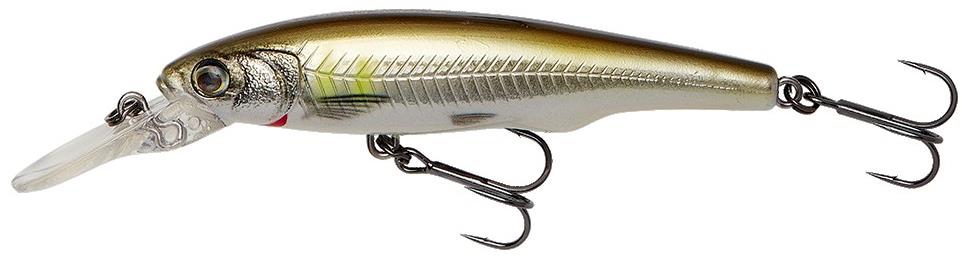 Savage Gear Wobler Gravity Twitch MR 9,5 cm 15 g Suspending Ayu Chrome
