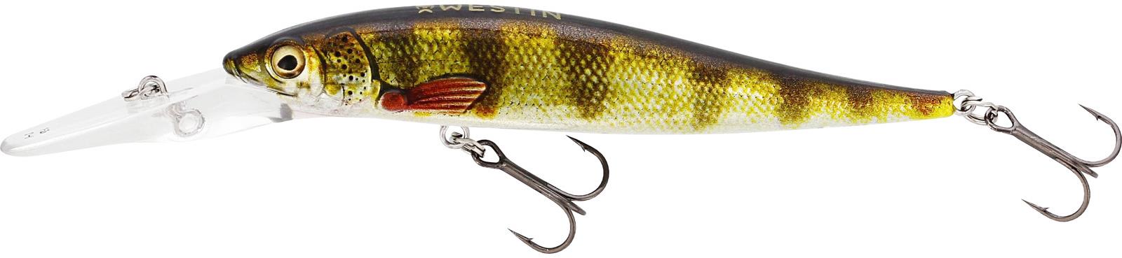 Westin Wobler Jerkbite Mr Jerkbait 9 cm 9 g Suspending Real Perch