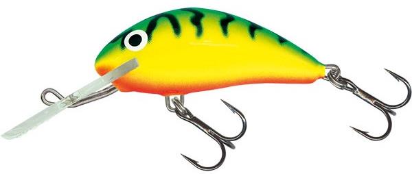 Salmo Wobler Hornet Floating 5 cm, 7 g Green Tiger