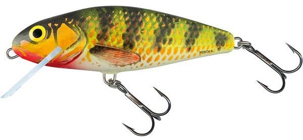 Salmo Wobler Perch Floating 8 cm, 12 g Holographic Perch