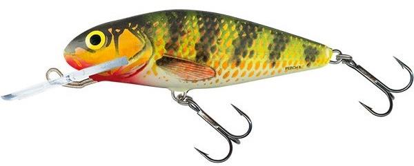 Salmo Wobler Perch Deep Runner 8 cm, 14 g Holographic Perch