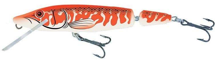 Salmo Wobler Pike Jointed Floating 13 cm, 21 g Albino Pike