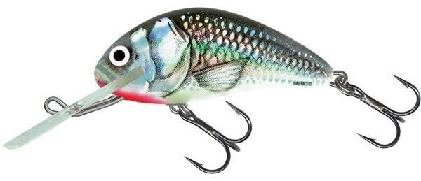 Salmo Wobler Hornet Floating 5 cm, 7 g Holographic Grey Shiner