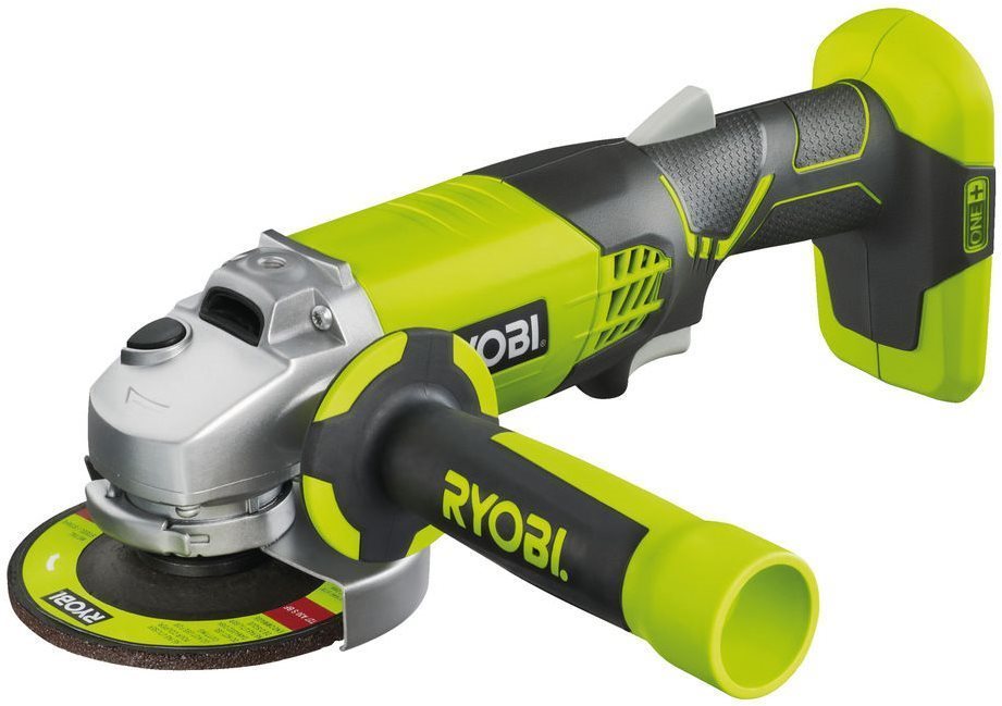RYOBI Úhlová bruska AKU 115 mm R18AG-0 (bez AKU)