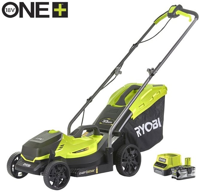 RYOBI Rotační sekačka AKU 18V ONE+™ RLM18X33B40 (1x4 Ah)