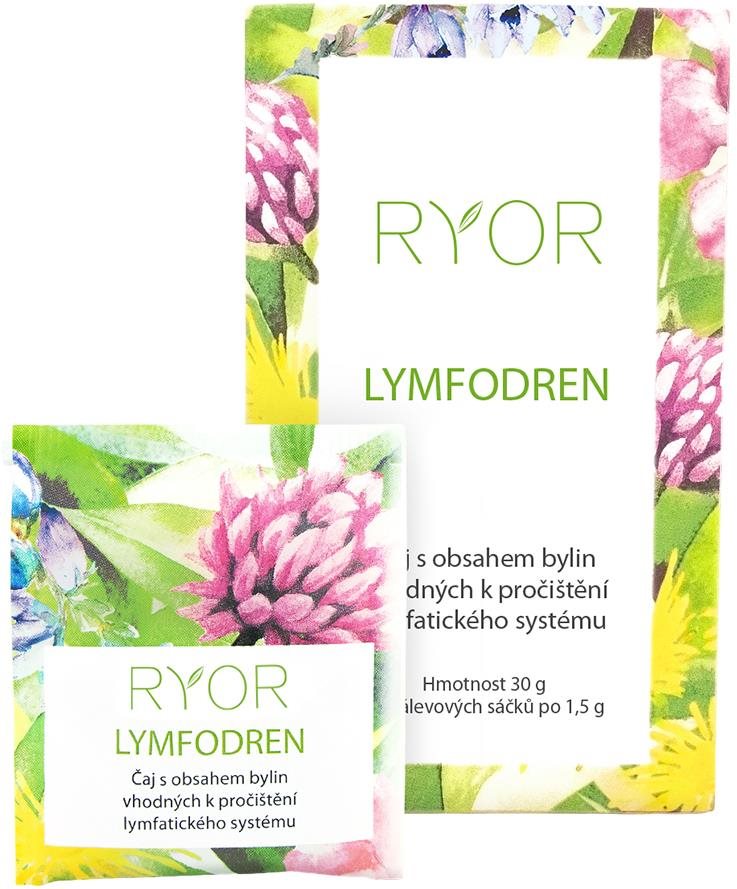 RYOR Čaj Lymfodren 20 x 1,5 g