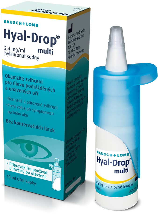 Hyal-Drop Multi oční kapky 10 ml