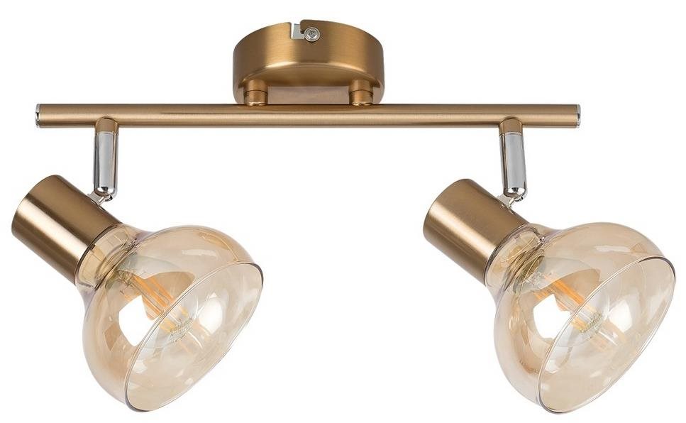 Rabalux - Bodové svítidlo 2xE14/40W/230V zlatá