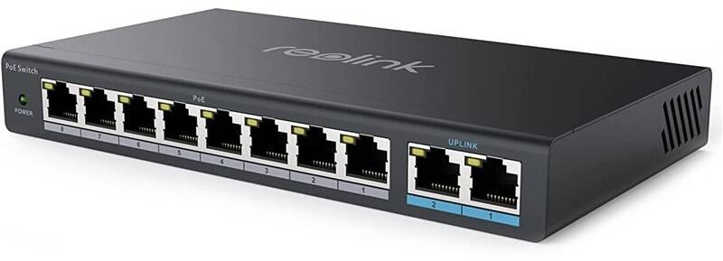 Reolink RLA-PS1 PoE Switch pro napájení a připojení zařízení