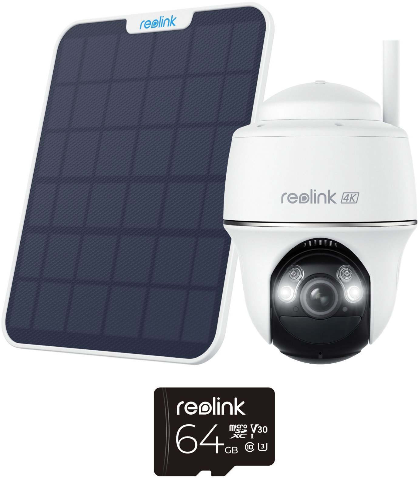 Reolink Argus Series B440+Solar Panel+64GB