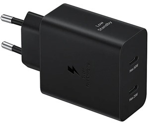 Samsung Duální nabíječka s USB-C portem  černá