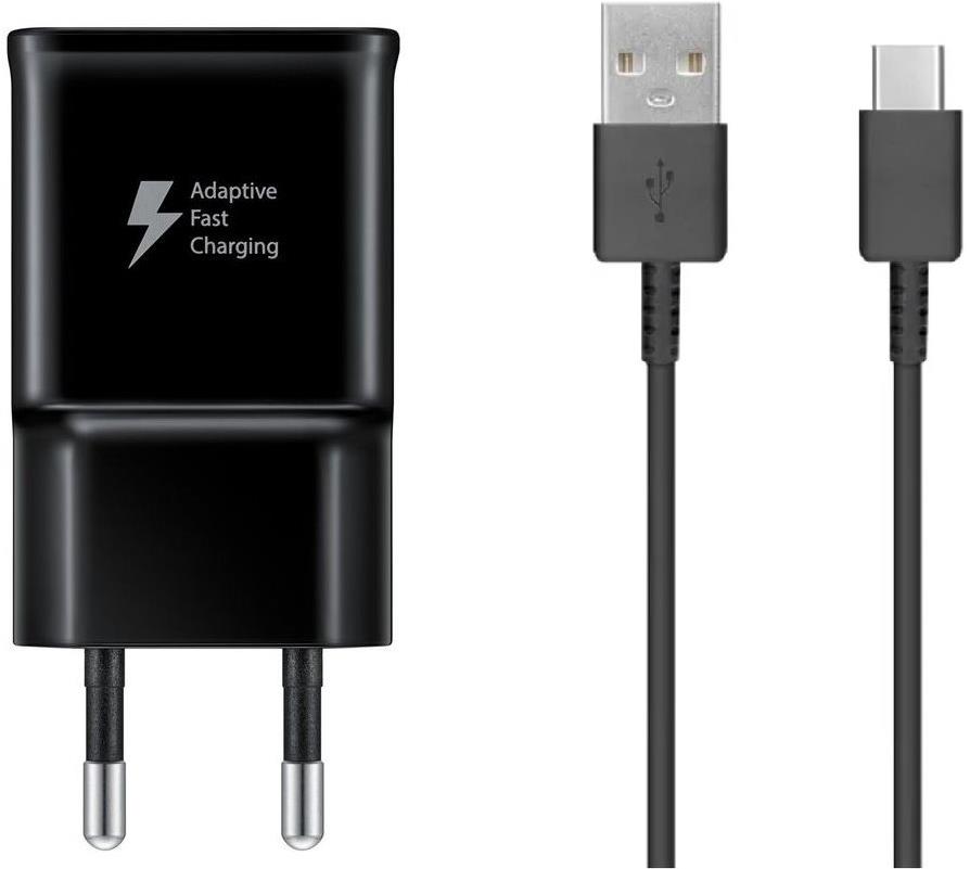 Samsung cestovní nabíječka 15W + USB-C datový kabel Black