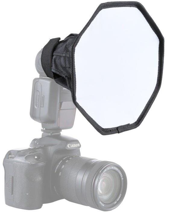 Puluz Flash skladací softbox 20cm, černý