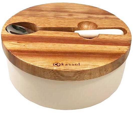 Porcelánová cukřenka se lžičkou 93557