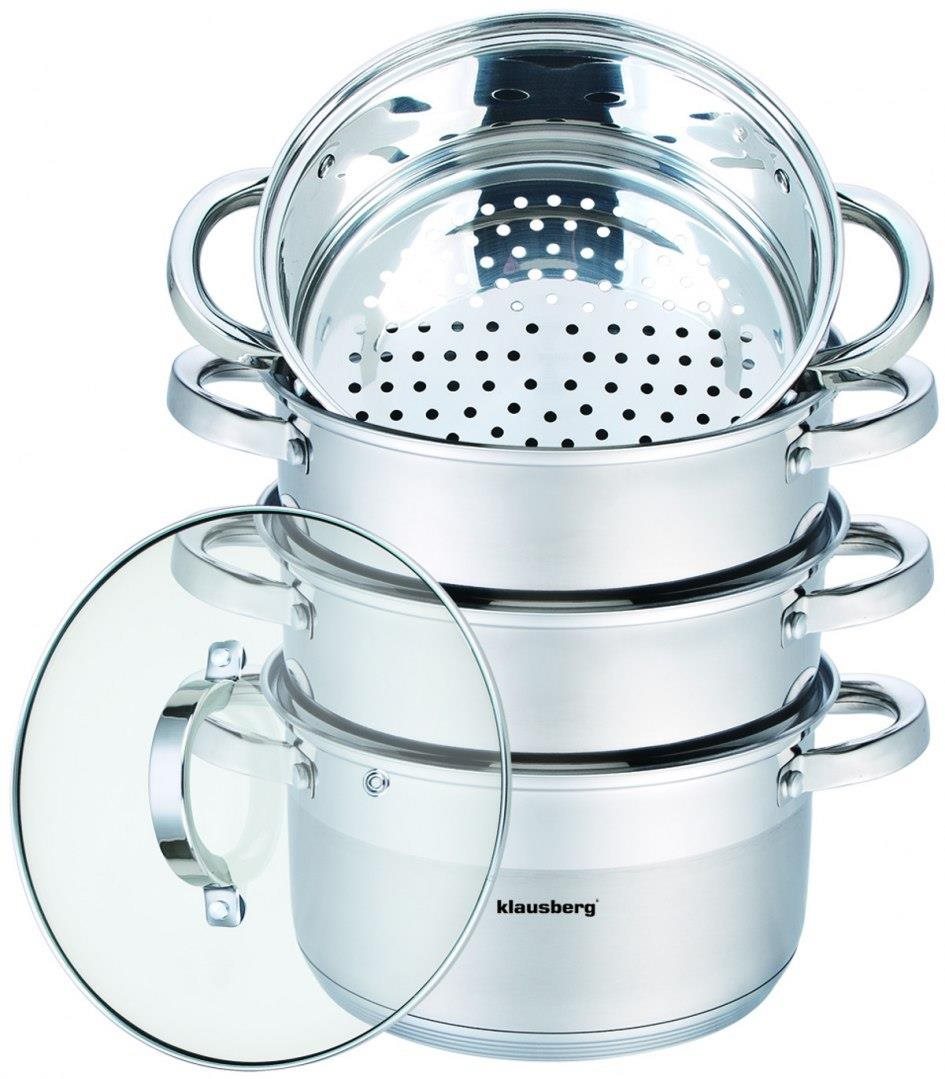 Parní hrnec 5 ks 20 cm Kb-7140