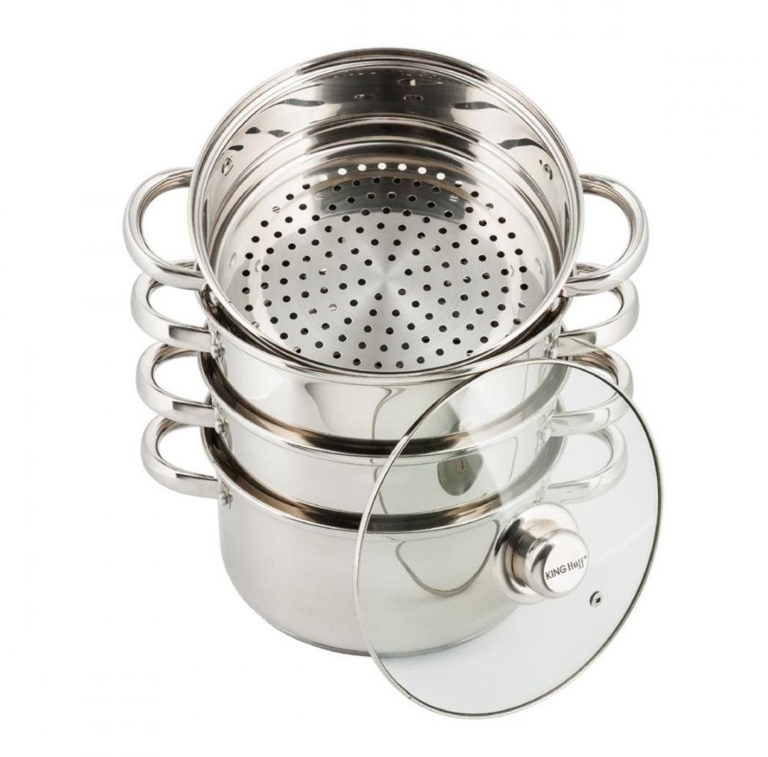 Parní hrnec 5 ks 18 cm Kh-3317