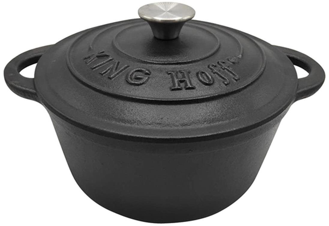 Litinový hrnec 24 cm 4 l Kinghoff Kh-1476