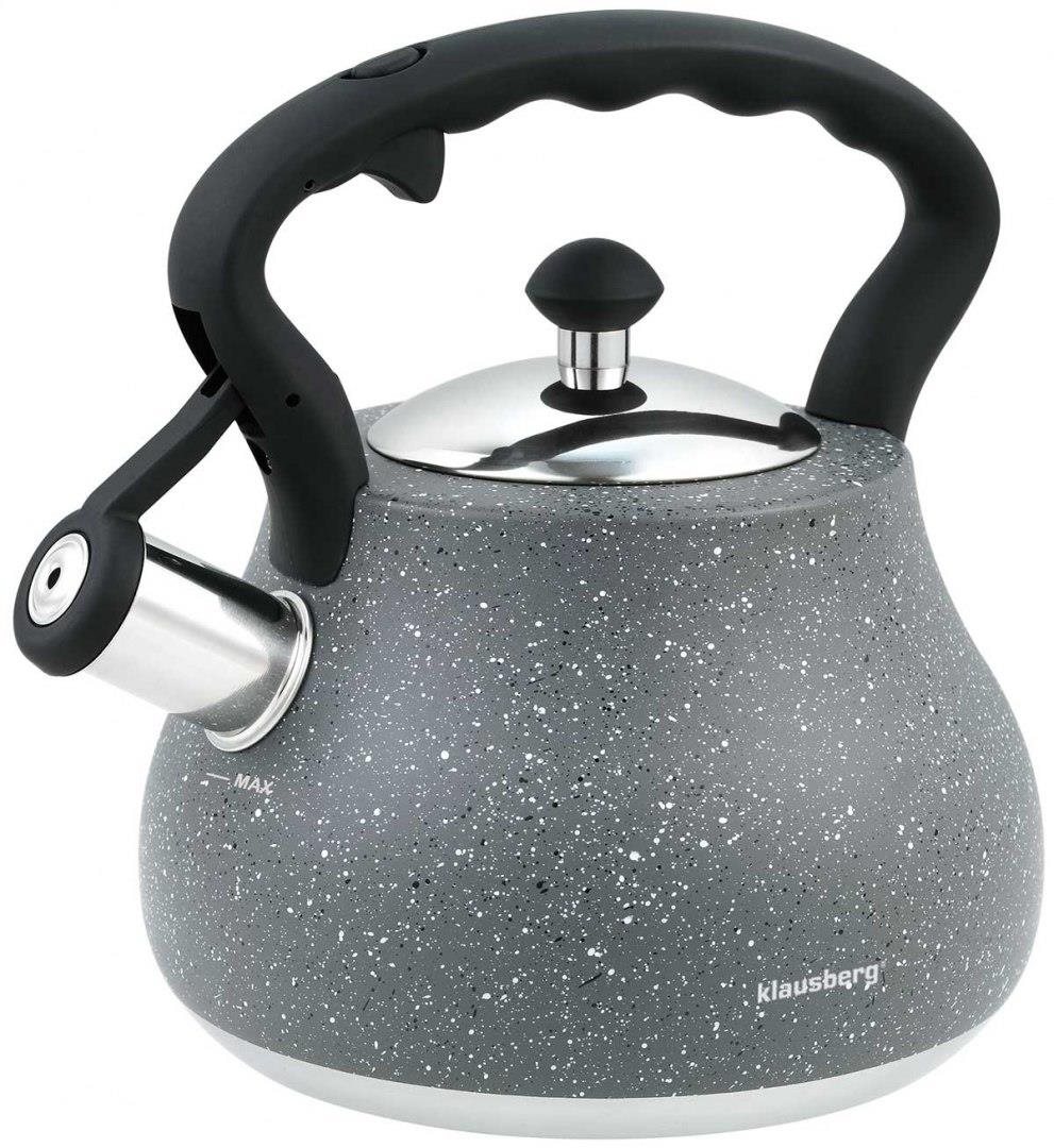 Rychlovarná konvice s píšťalkou 2,7 l Kb-7447