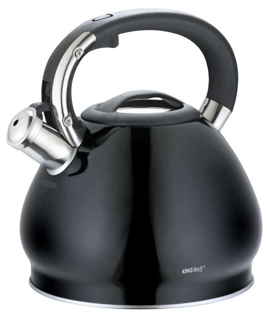 Rychlovarná konvice Kinghoff s píšťalkou 3,4 l Kh-1221