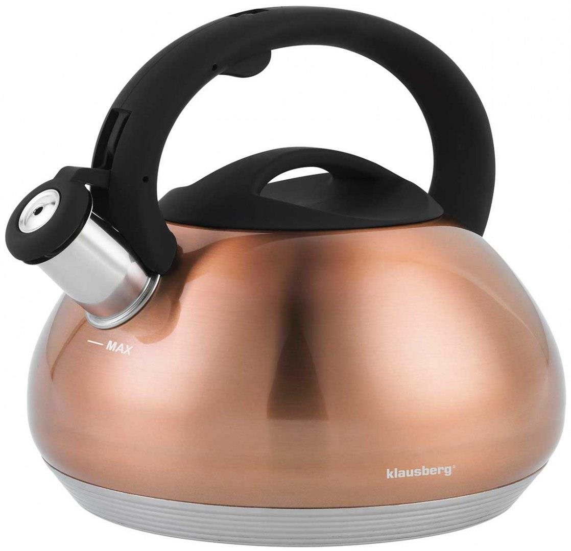 Konvice s píšťalkou 2,7 l Kb-7385 měděná