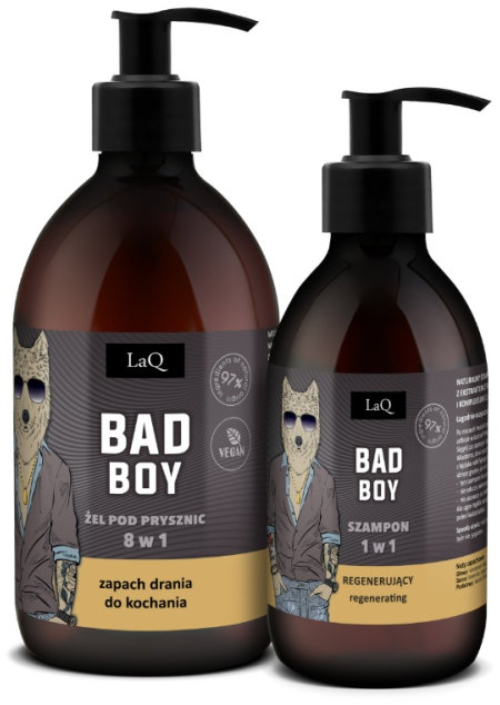 LaQ Bad Boy dárková sada na tělo a vlasy